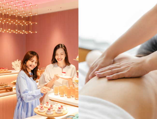 Heavenly Spa by Westin™トリートメントxデザートビュッフェ